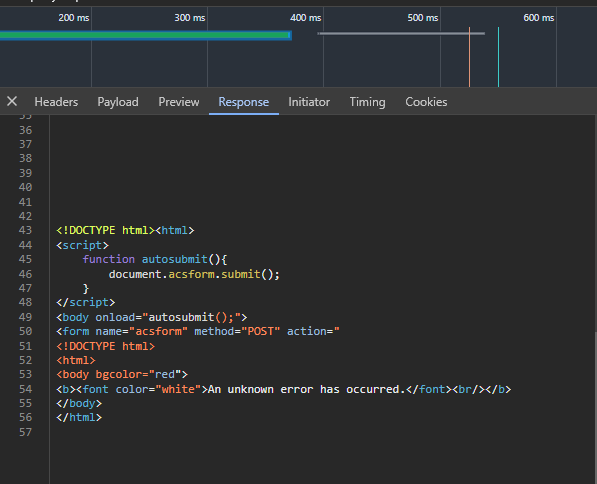 and here is the error I am getting